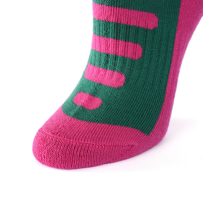 3 Pairs Ladies Long Hose Cashmere-Like Ski Socks, Size UK 3 - 7 / Europe 36 - 40, Gift Set, Red, Pink, Blue