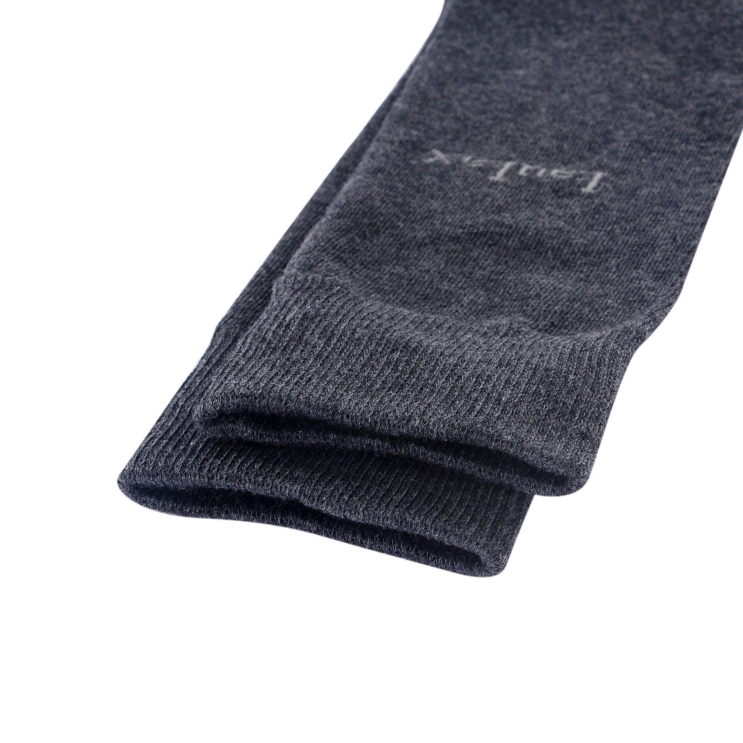 Chaussettes formelles en coton peigné de haute qualité, anthracite