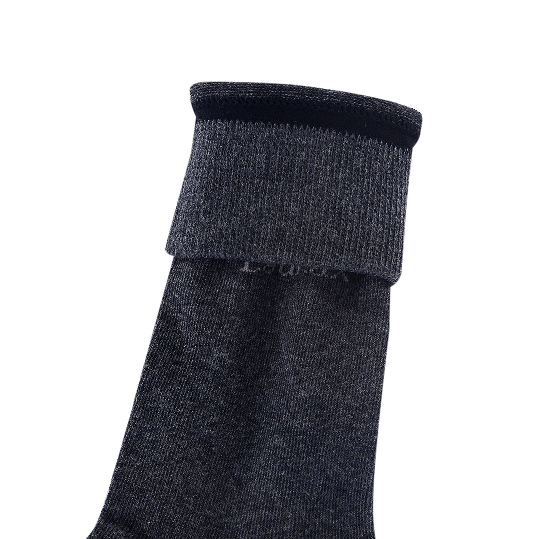 Chaussettes formelles en coton peigné de haute qualité, anthracite