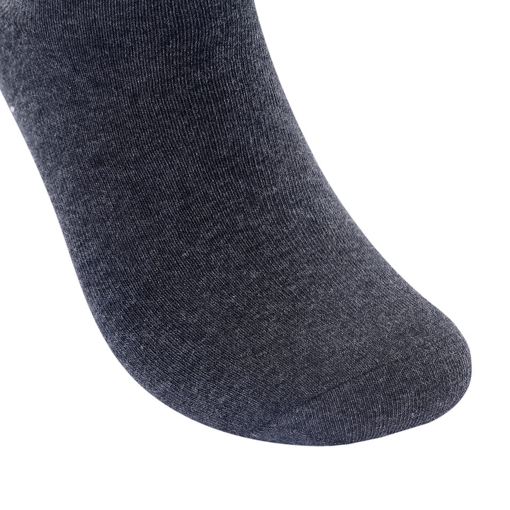 Chaussettes formelles en coton peigné de haute qualité, anthracite