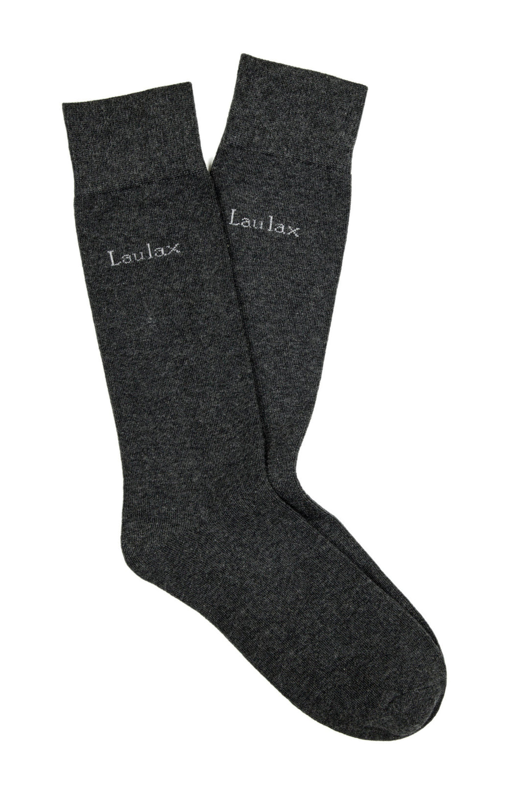 4 paires de chaussettes professionnelles en coton peigné le plus fin, à bout lisse et sans couture, gris foncé/anthracite, coffret cadeau