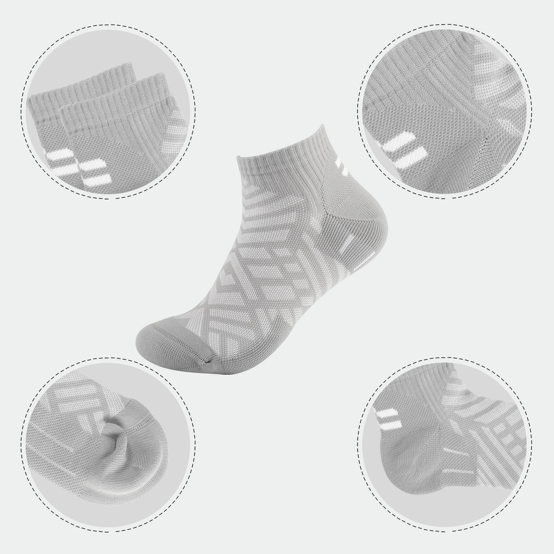 2 Pairs High Quality Men's Ankle Hiking Socks Size UK 7-11/ Europe 40-46