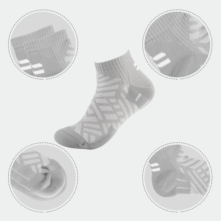 2 Pairs High Quality Men's Ankle Hiking Socks Size UK 7-11/ Europe 40-46