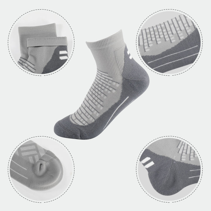 2 paires de chaussettes de randonnée pour femmes de haute qualité, taille UK 3-7/Europe 36-40