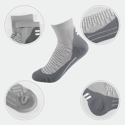 2 pares de calcetines tobilleros de senderismo para mujer de alta calidad, talla UK 3-7/Europa 36-40