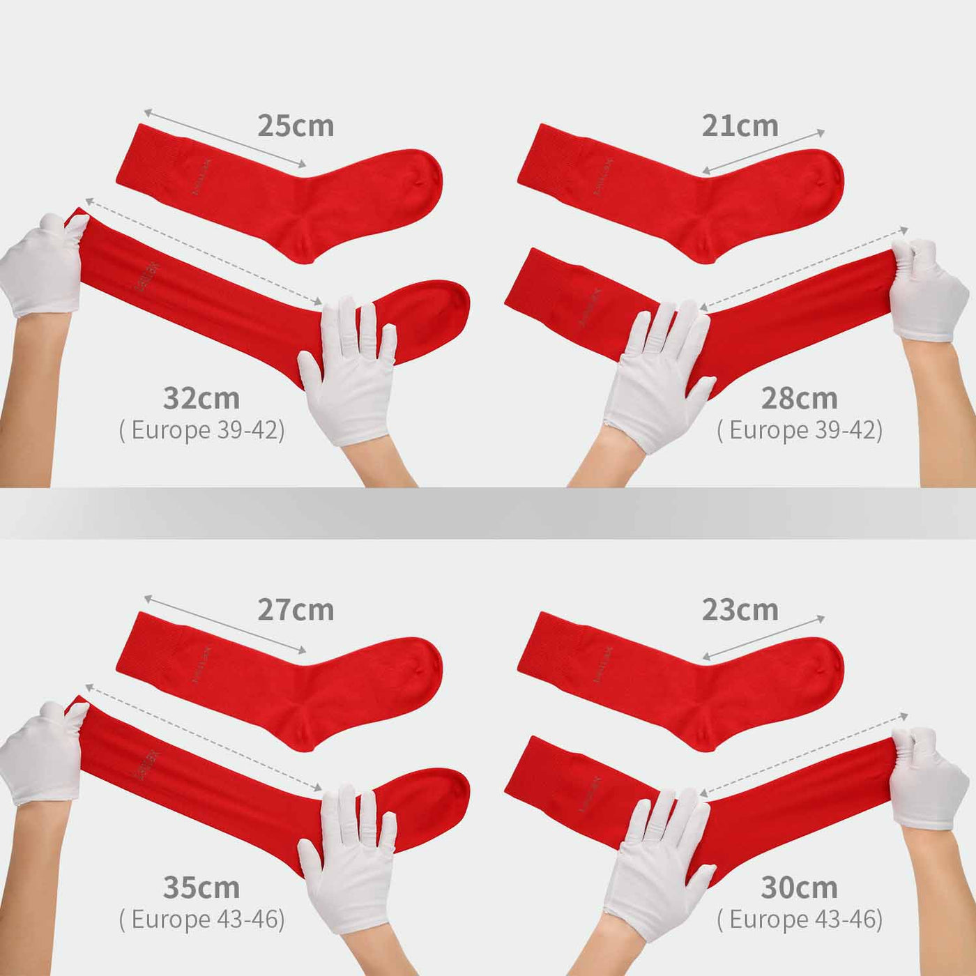 High Quality Formal Finest Combed Cotton Socks In Red