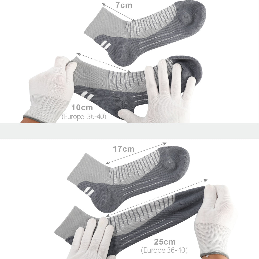 2 paires de chaussettes de randonnée pour femmes de haute qualité, taille UK 3-7/Europe 36-40