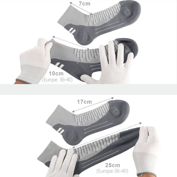 2 paires de chaussettes de randonnée pour femmes de haute qualité, taille UK 3-7/Europe 36-40