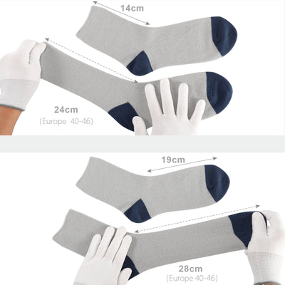 Laulax Men's winter fluffy socks, 4 Pairs Gift Set, Size UK 7-11/ Europe 40-46