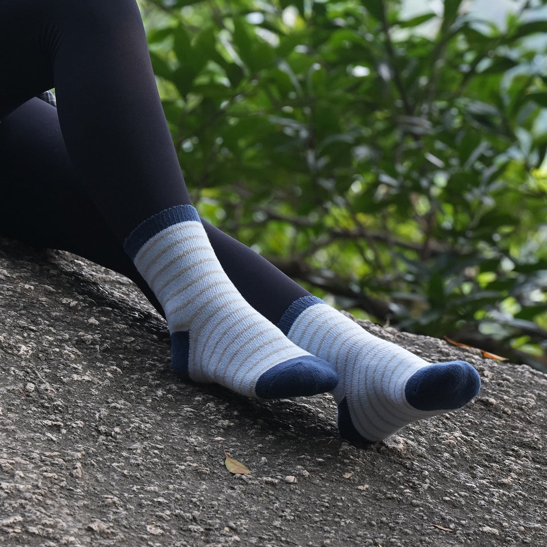 Laulax Chaussettes moelleuses d'hiver pour femme, coffret cadeau 4 paires, taille UK 3 - 7 / Europe 36 - 40