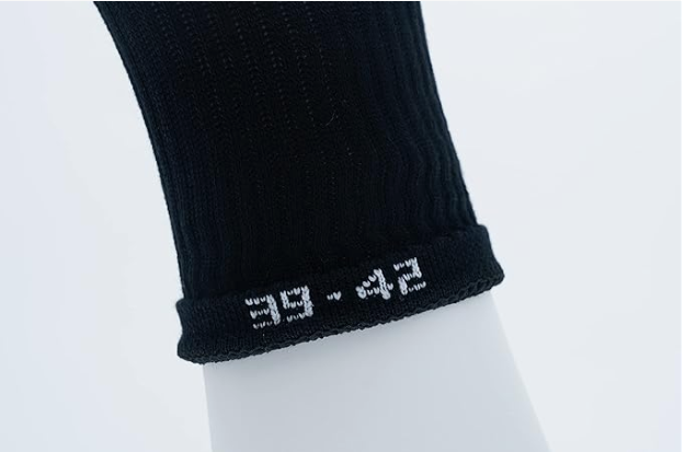 Laulax men boy women girls unisex sport socks profession UK 6-8 cushioned crew seamless 3 Pairs