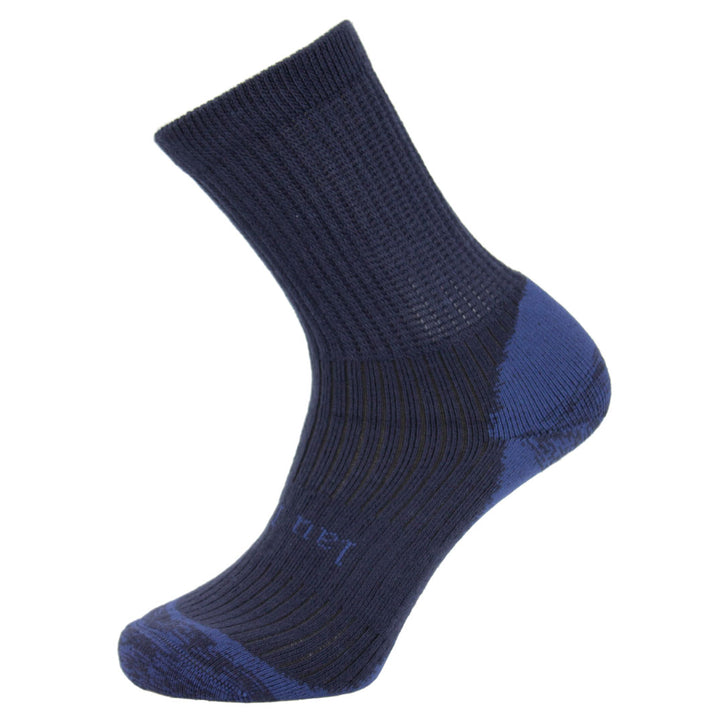 Laulax Chaussettes amples en laine la plus fine pour hommes, 3 paires, coffret cadeau, 2 modèles 