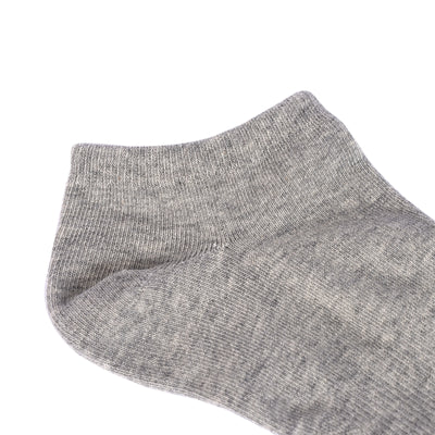 Laulax 6 paires de chaussettes d'entraînement pour soutien de la voûte plantaire en coton peigné fin, gris, taille UK 12-14/Europ 47-49