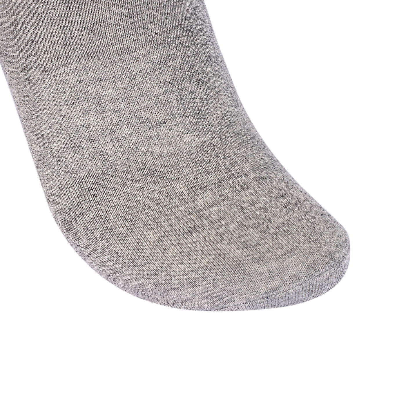 Laulax Ladies 6 Pairs Finest Combed Cotton Arch Support Trainer Socks, Grey, Size UK 3 - 5 / Europe 36 - 38