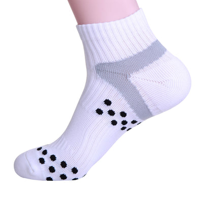 white compression running socks