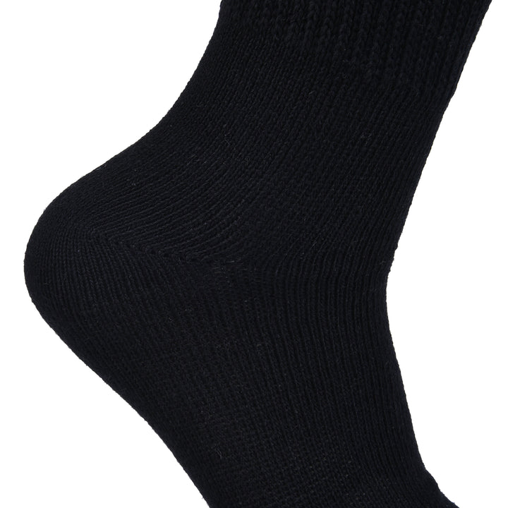 Laulax 3 paires de chaussettes amples en coton pour diabétique à prise douce pour hommes, taille UK 7-11 / Europe 40-46, coffret cadeau 2 modèles 