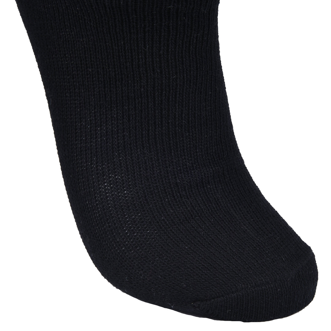 Laulax 3 paires de chaussettes amples en coton pour diabétique à prise douce pour hommes, taille UK 7-11 / Europe 40-46, coffret cadeau 2 modèles 