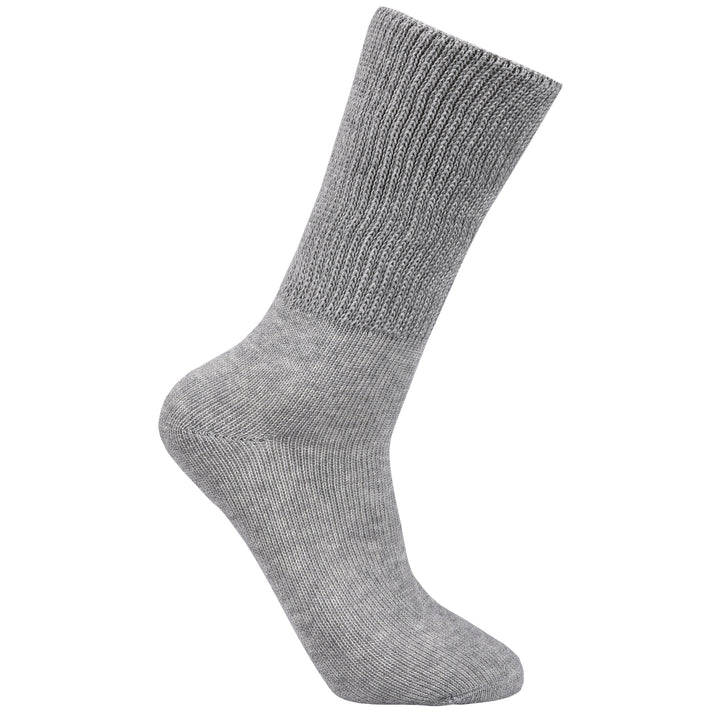 Laulax 3 paires de chaussettes amples en coton pour diabétique à prise douce pour hommes, taille UK 7-11 / Europe 40-46, coffret cadeau 2 modèles 