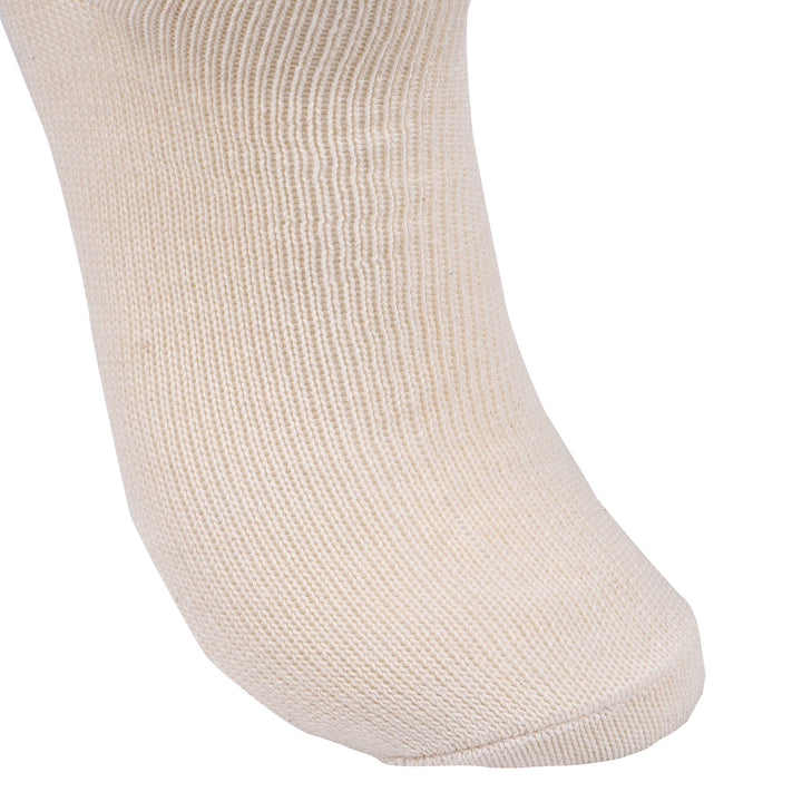 Laulax 3 paires de chaussettes amples en coton pour diabétique à prise douce pour hommes, taille UK 7-11 / Europe 40-46, coffret cadeau 2 modèles 