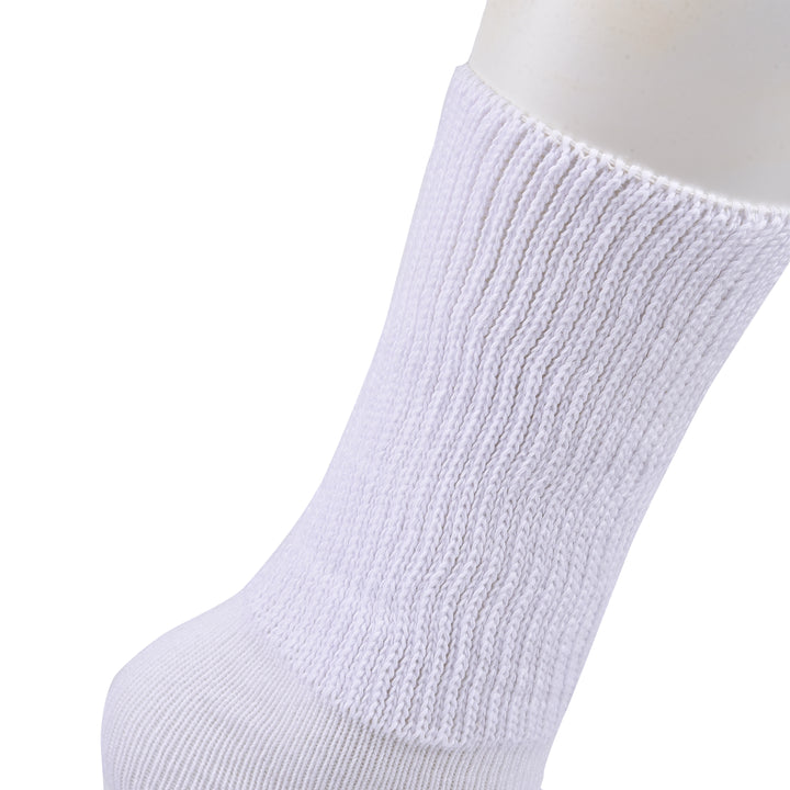 Laulax 3 paires de chaussettes amples en coton pour diabétique à prise douce pour hommes, taille UK 7-11 / Europe 40-46, coffret cadeau 2 modèles 