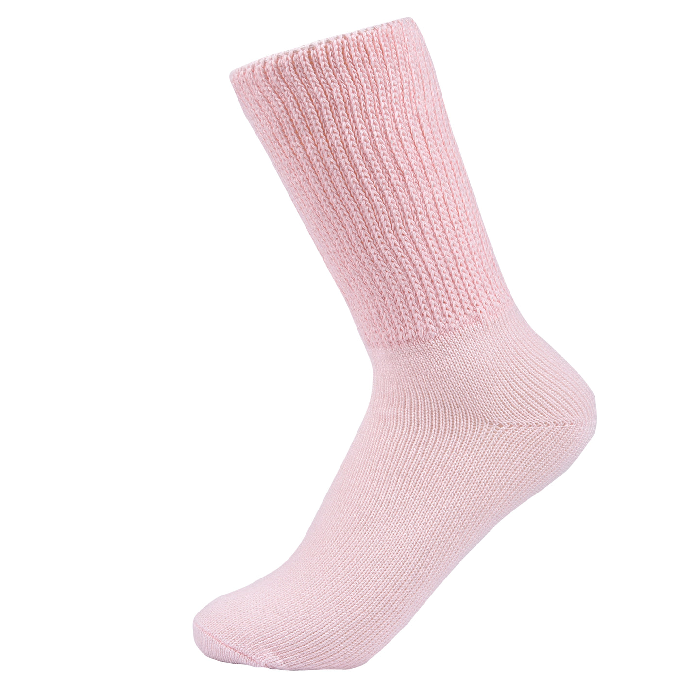 Laulax 3 pares de calcetines de algodón para diabéticos con agarre suave y parte superior suelta, talla UK 4-7 / Europa 36-41, 2 diseños 