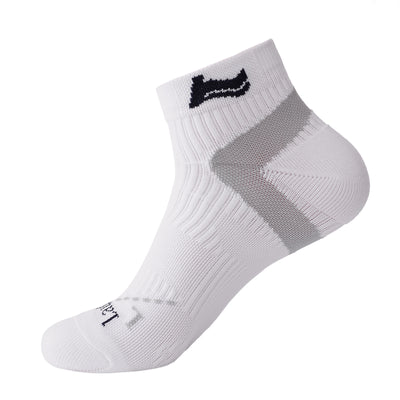 Laulax 4 Pairs Mens Professional Coolmax Running Socks, 2 Pairs Arch Protection, 2 Pairs Compression, Size UK 7 - 11 / Europe 41 - 46, Gift Set