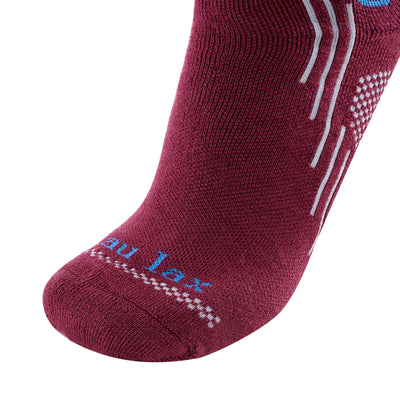 2 pares de calcetines de esquí para hombre de lana merino de alta calidad, set de regalo
