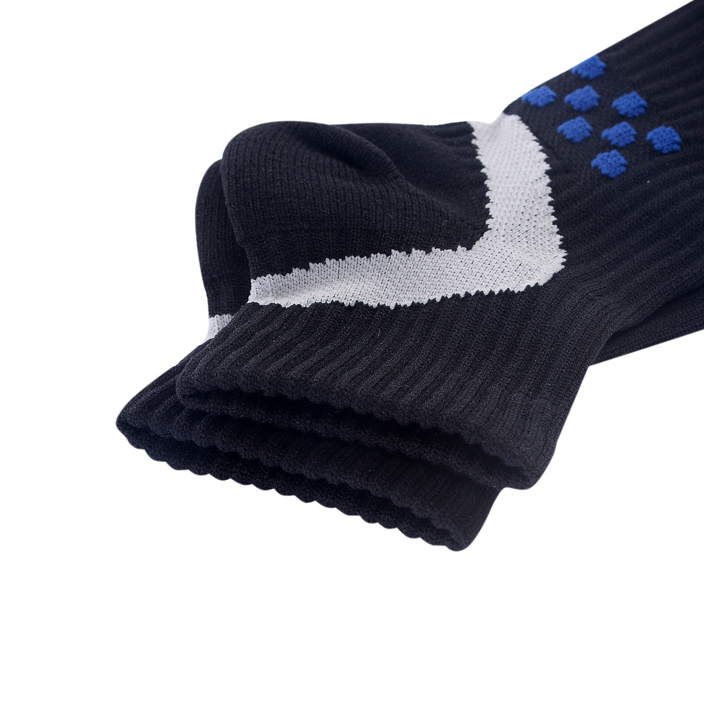 Calcetines profesionales para correr COOLMAX - Masaje de compresión - Negro - Talla UK 7 - 11 