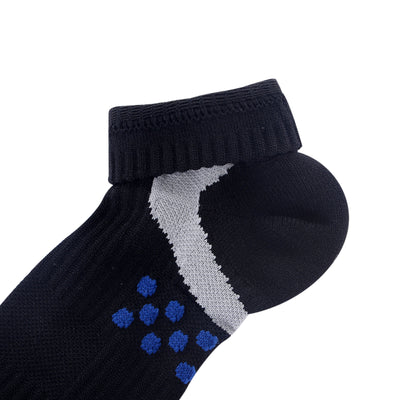 COOLMAX Professional Running Socks - Compression Massage - Black - Size UK 7 - 11