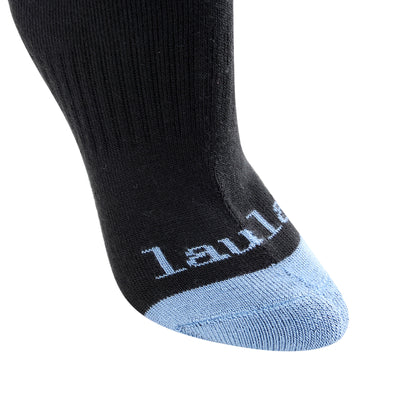 3 Pairs Cashmere-Like Long Hose Thermal Men's Ski Socks, Black, Blue, Grey, Gift Set