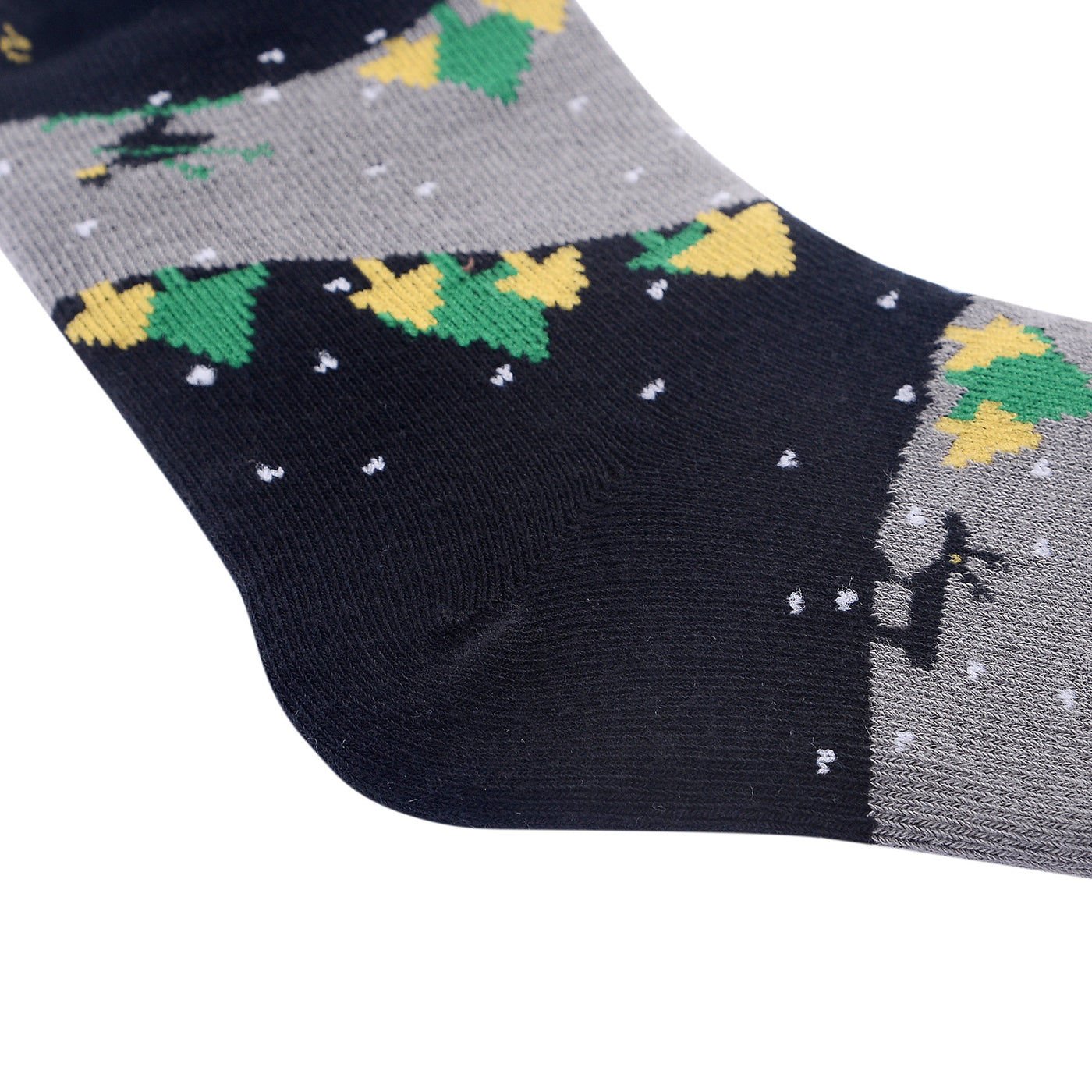 Christmas Tree Laulax 6 Pairs Combed Cotton Boy's Socks Size UK 9-11.5/Europe 27-30 Gift Set