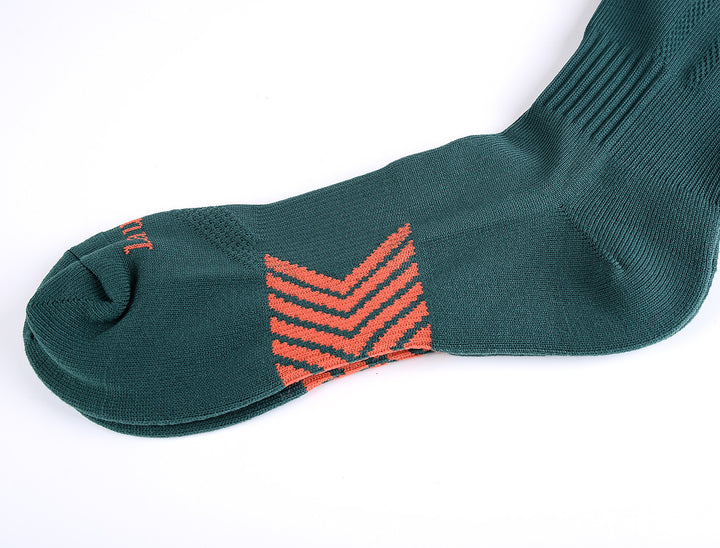 Laulax 8 Pairs Mens Coolmax Professional Football Socks in multiple colours, Size UK 7 - 11 / Europe 40 - 46