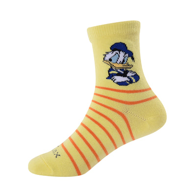 Cute Duck Laulax 6 Pairs Combed Cotton Boys Socks Gift set Size UK 6-8.5/ Europe 23-26