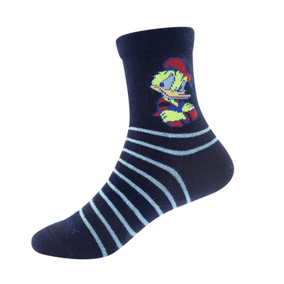 Cute Duck Laulax 6 Pairs Combed Cotton Boys Socks Gift set Size UK 6-8.5/ Europe 23-26