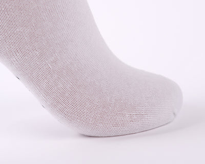 6 Pairs Ultra Comfort Smooth Seamless Toe Finest Combed Cotton White Socks