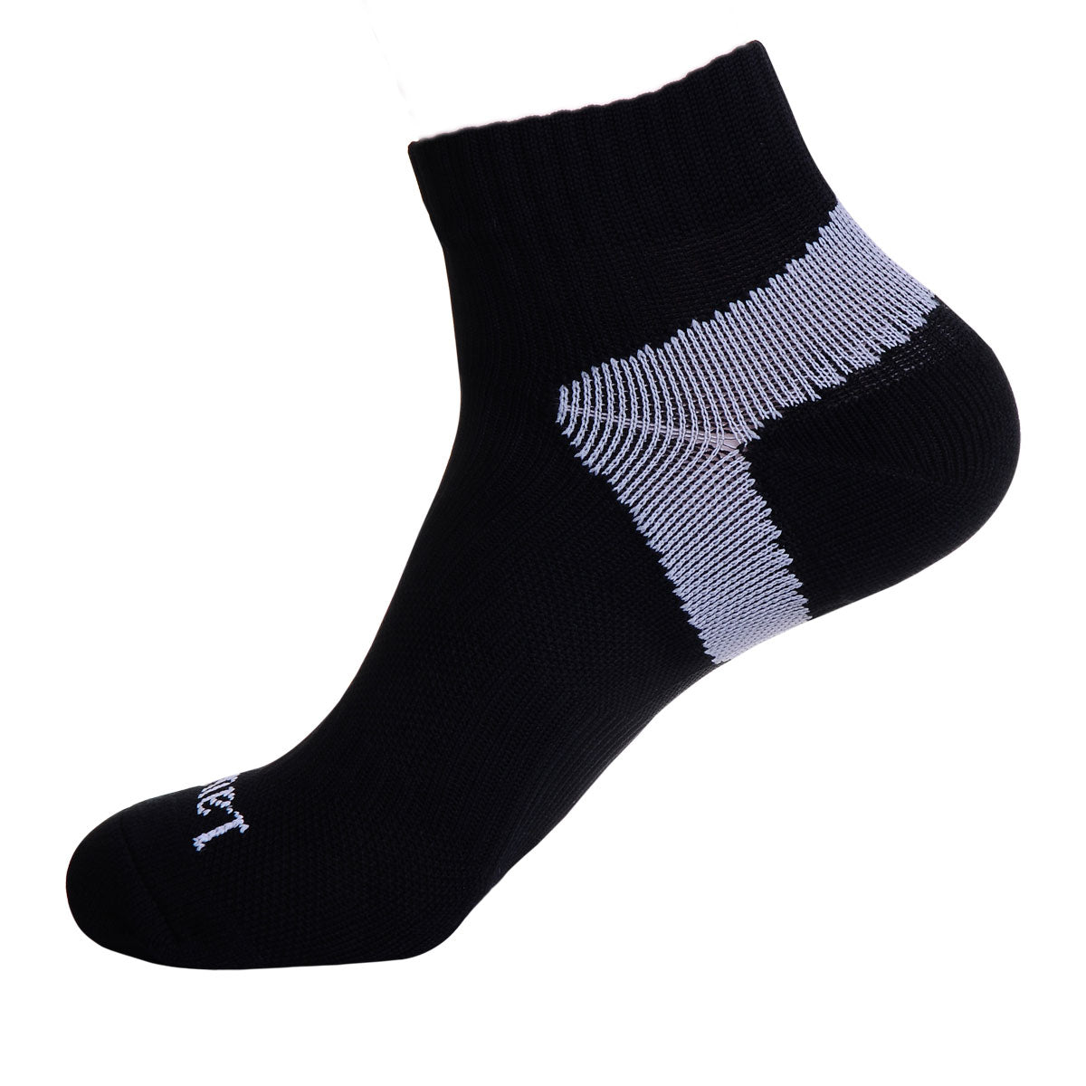 Laulax 4 paires de chaussettes de course Coolmax professionnelles pour femmes, 2 paires de protection de la voûte plantaire, 2 paires de compression, taille UK 6 - 8 / Europe 39 - 41, coffret cadeau