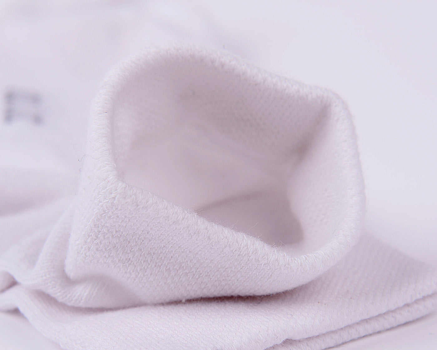 6 pares de calcetines con puntera lisos y sin costuras de algodón peinado de la mejor calidad, color blanco, set de regalo 