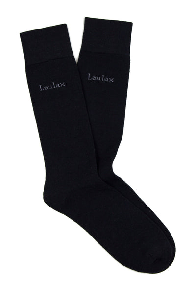 High Quality Formal Finest Combed Cotton Socks In Black